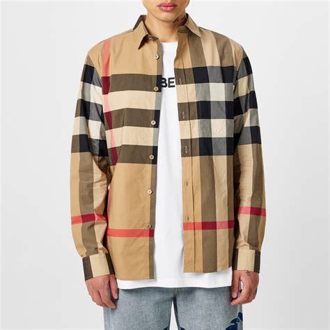 burberry men black shirt|burberry men long sleeve shirt.